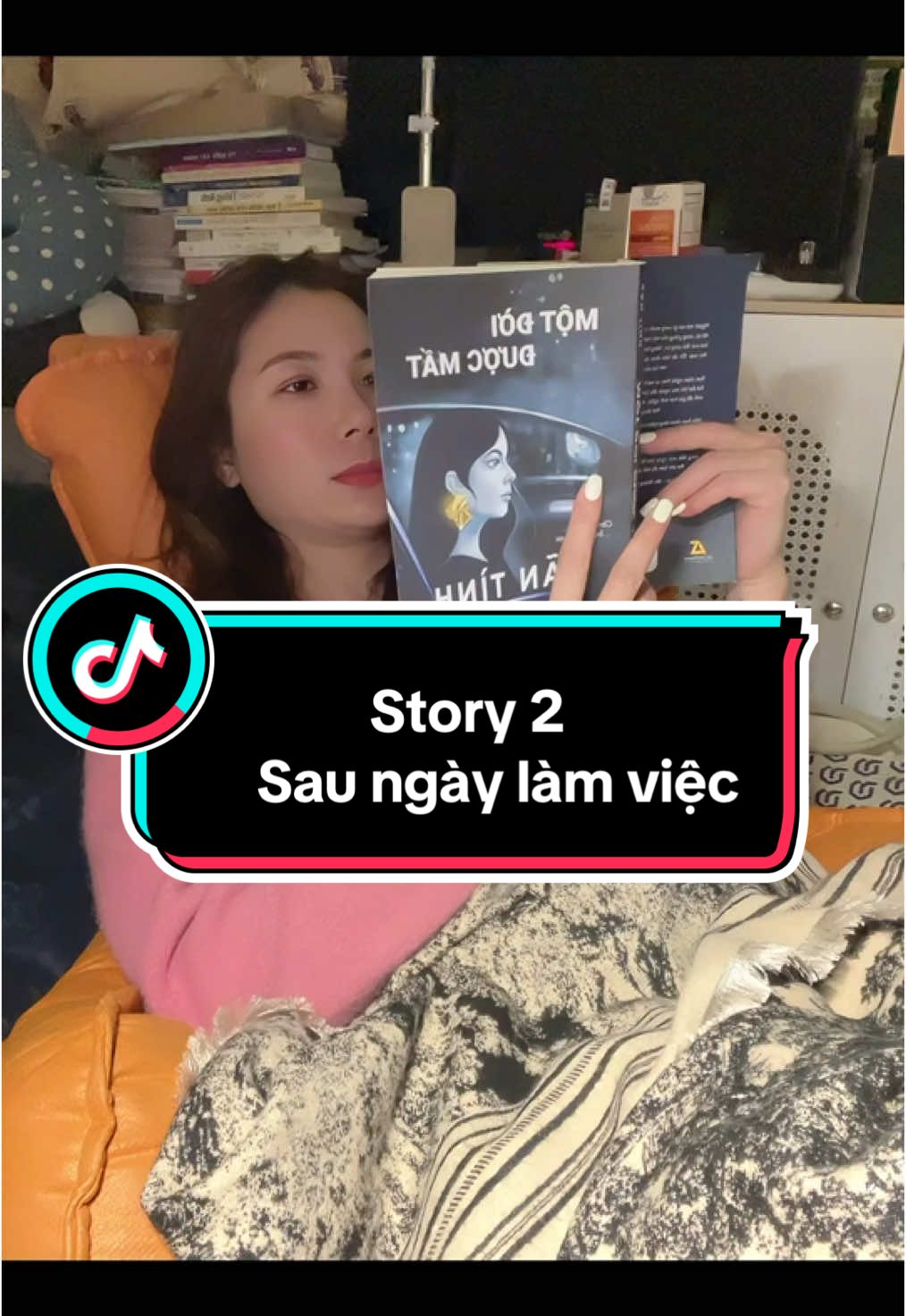 Story 2 | thư giãn với sách sau ngày làm việc #relax #yeuthuongbanthan #docsach #book 