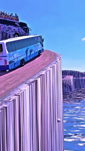 very very dangerous 😳 crossing in the world 🌎 