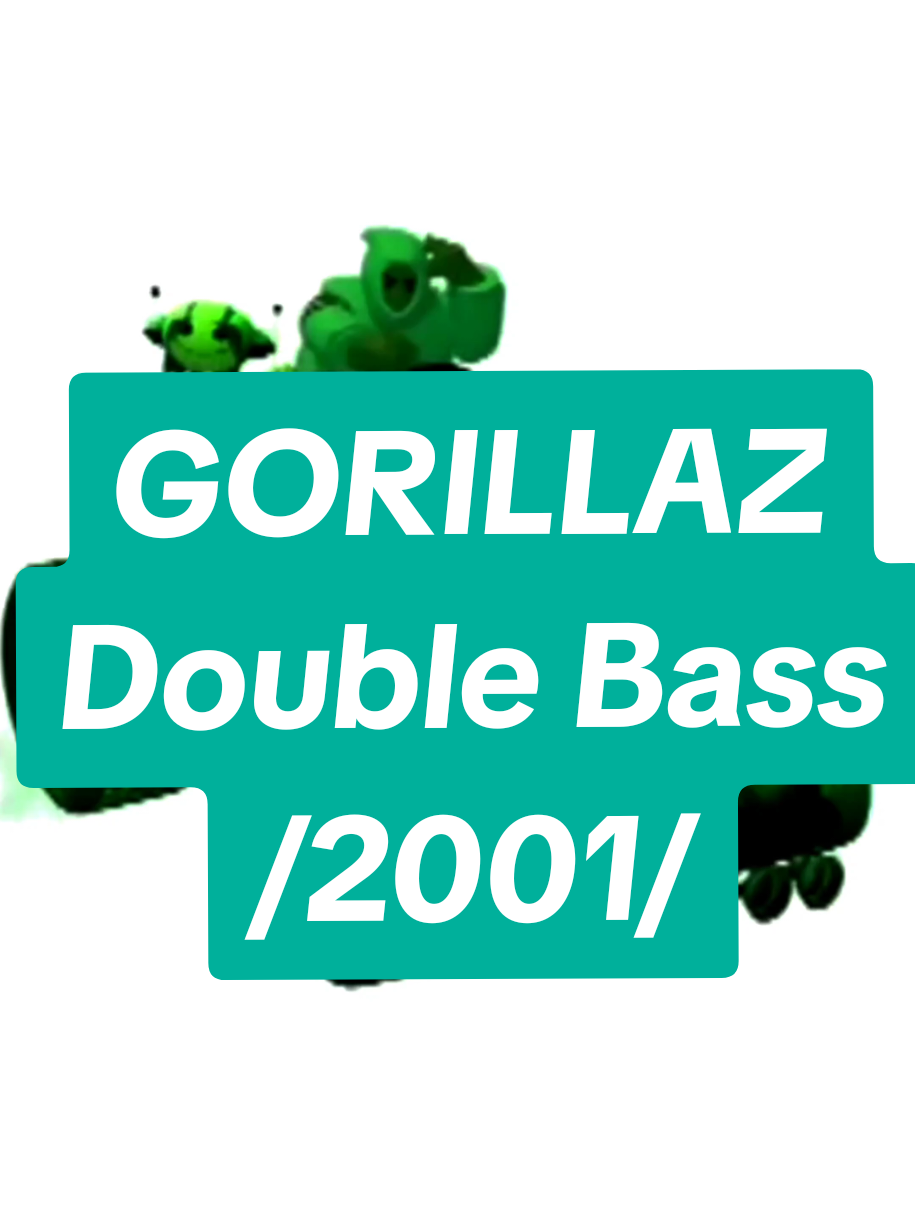#Gorillaz - Double Bass (2001) Del Recomendable #GorillazAlbum el Primer Trabajo Discográfico de la Banda Virtual creada por #DamonAlbarn (#Blur ) y #JamieHewlett Presentado en Marzo de 2001.. #Dub #HipHop #TripHop #2D #Noodle #MurdocNiccals #RusselHobbs 