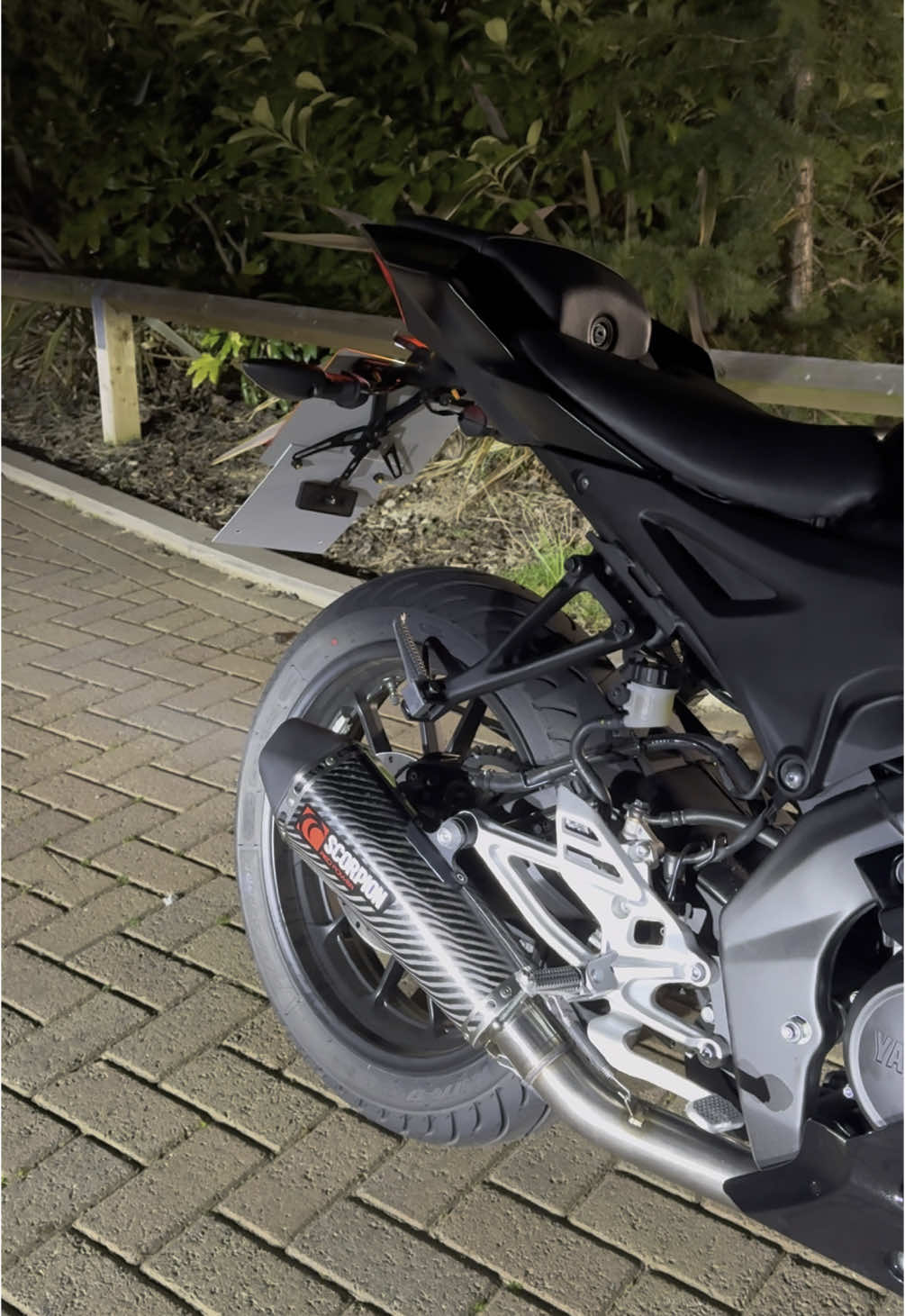 2025 yamaha r125 scorpion exhaust Baffle vs no baffle… 🦂  #yamaha #yamahar125 #yamahayzfr125 #yamahayzf #2025yamahar125 #2025yzfr125 #2025yamaha125cc #scorpionexhaust #newexhaust #yamahar125exhaust #2025yamahar125exhsust