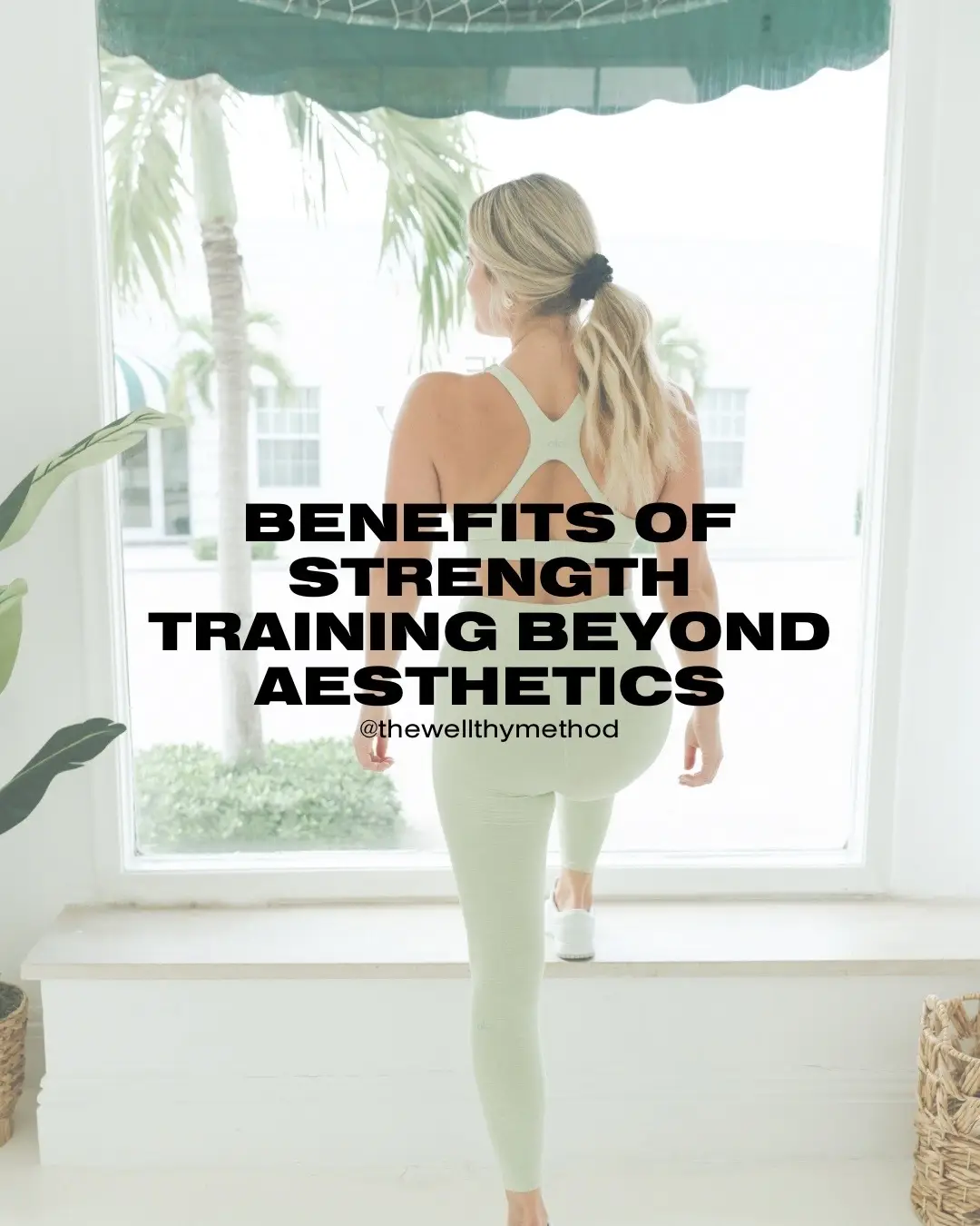 We all want to look hot, but did you know strength training also: ✨ Boosts brain function long term  ✨ Strengthens bones & reduces injury risk (especially as we age) ✨ Regulates blood sugar & supports heart health  It’s time to lift for longevity & health, not just aesthetics! WELLTHY is wellness from the inside out 🤍