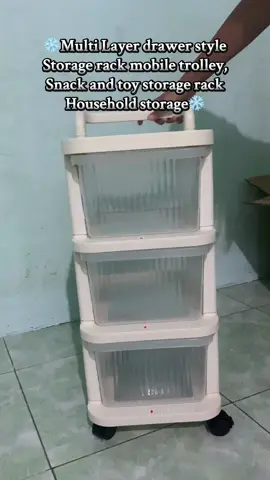 May panglalagyan na ako ng grocery 🫶🏼subrang cute😚#storagebox #box#drawer #multilayer#storagerack 