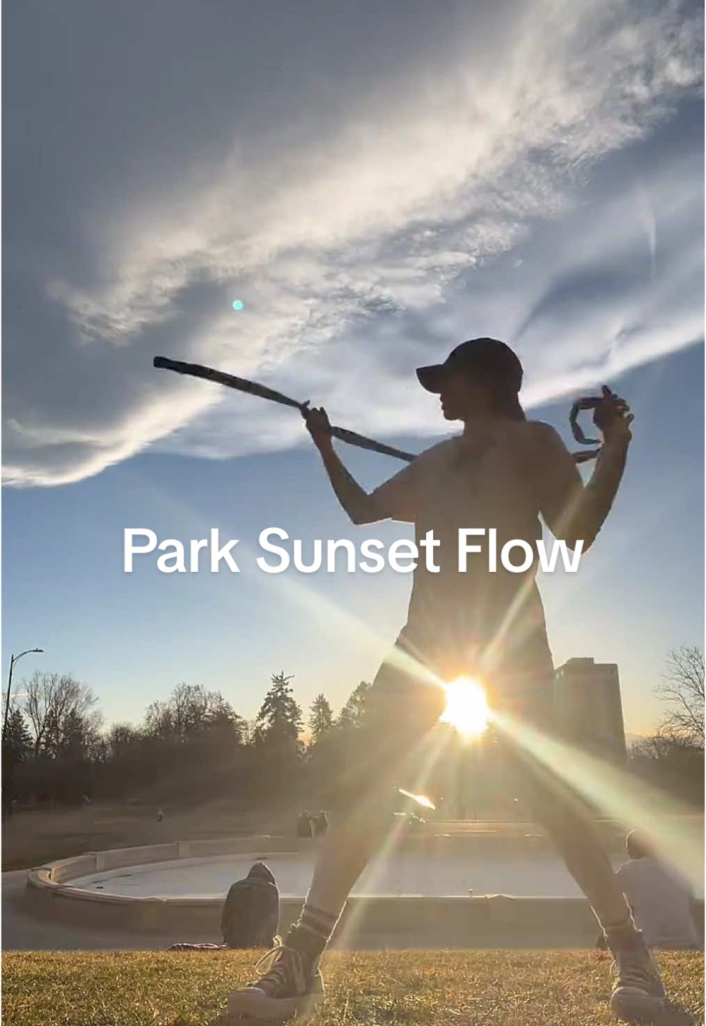 Just a clip from yesterday at the park. 😌🌇💫 SEE YOU ALL TOMORROW FOR TUTORIAL TUESDAY! Bring all questions, comments, and moves you want to learn! 🖤 #fyp #lightwhip #flowarts #flowtok #pixelwhip #visualasmr #ravetok #lightwhiptutorial #denver 