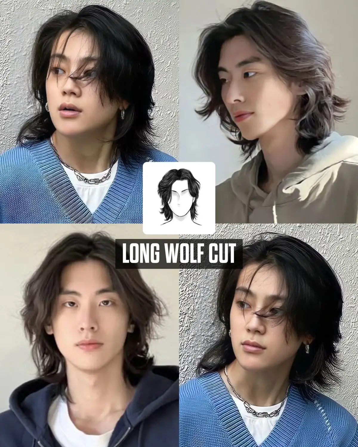 #haircut #hairstyle #menshaircut #menshairstyle #longwolfcut #manbun #taperfade #permhair #foryoupage #fyp 