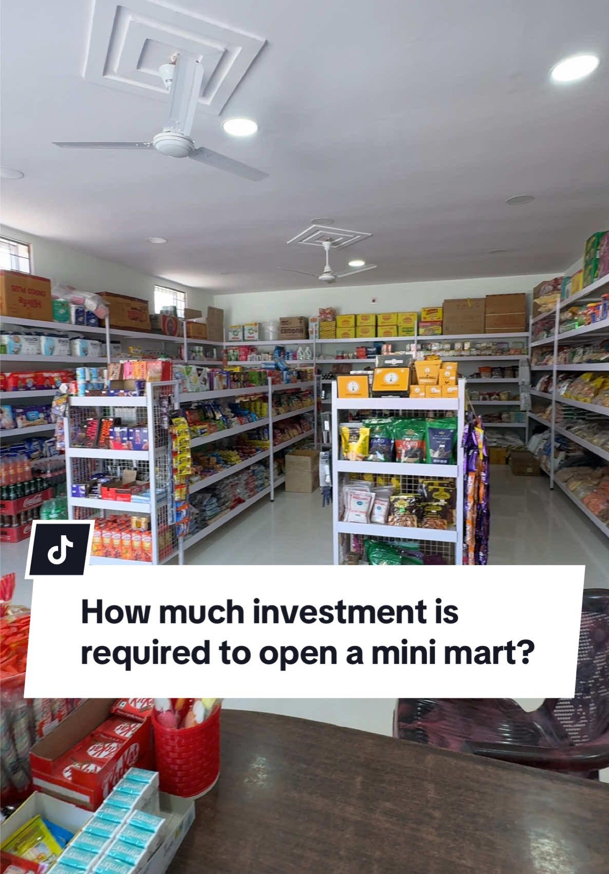 how much investment is required to open a mini mart? ##xbimal##thapadaikominimart##butwalmuser##minimart##mart