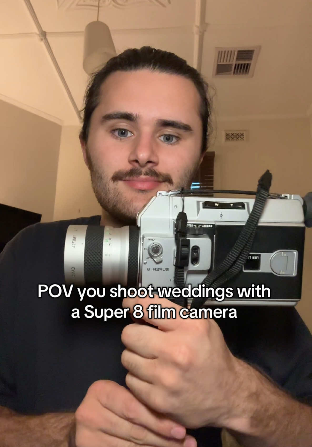Follow @finaltouch.weddings if you want your wedding filmed like this! We are also travelling to Europe this summer to shoot some weddings! #super8 #super8film #canon814 #weddingvideographer #weddingcinematography #weddingcontentcreator 