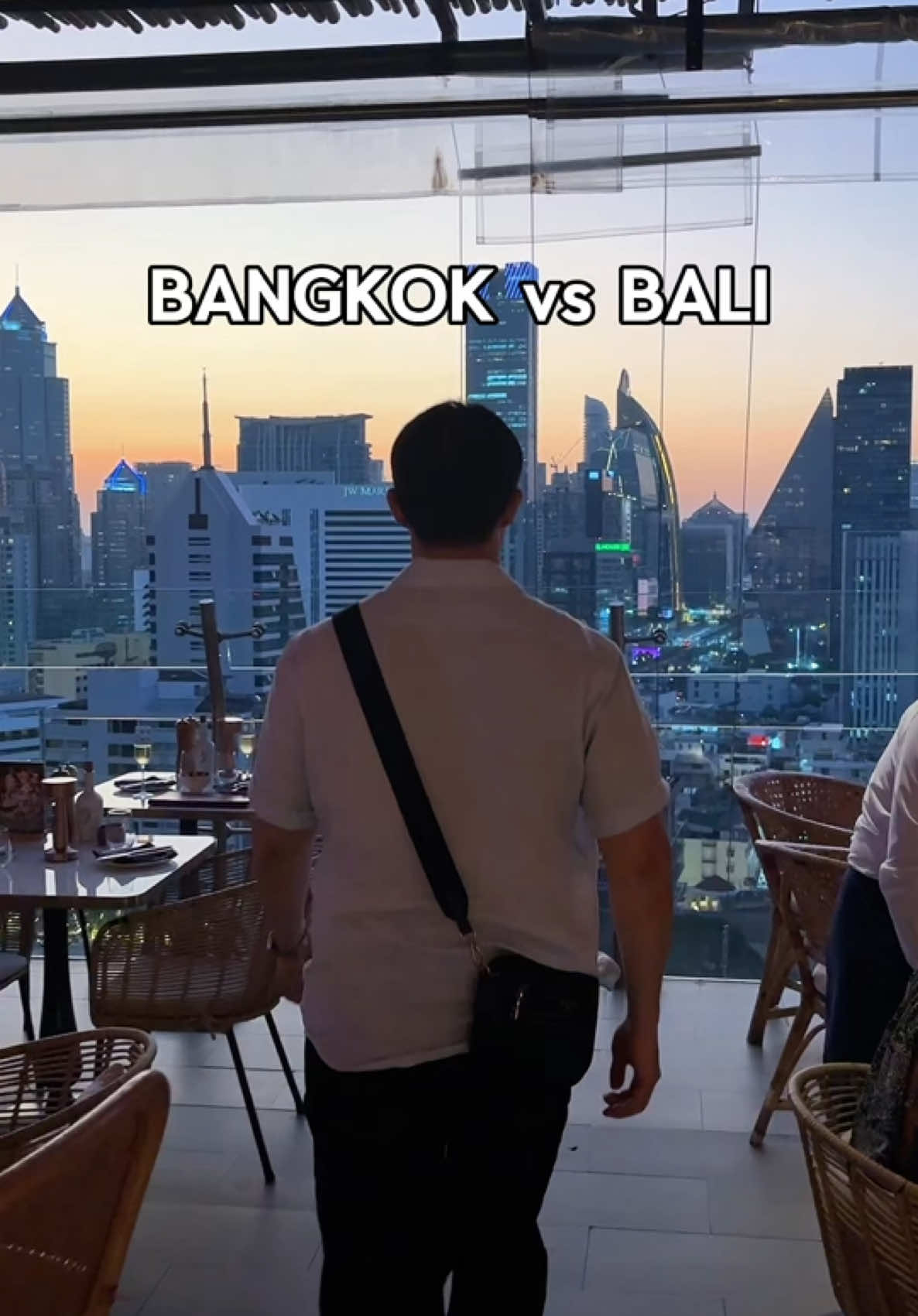 Bangkok vs Bali?  #bangkok #bali 