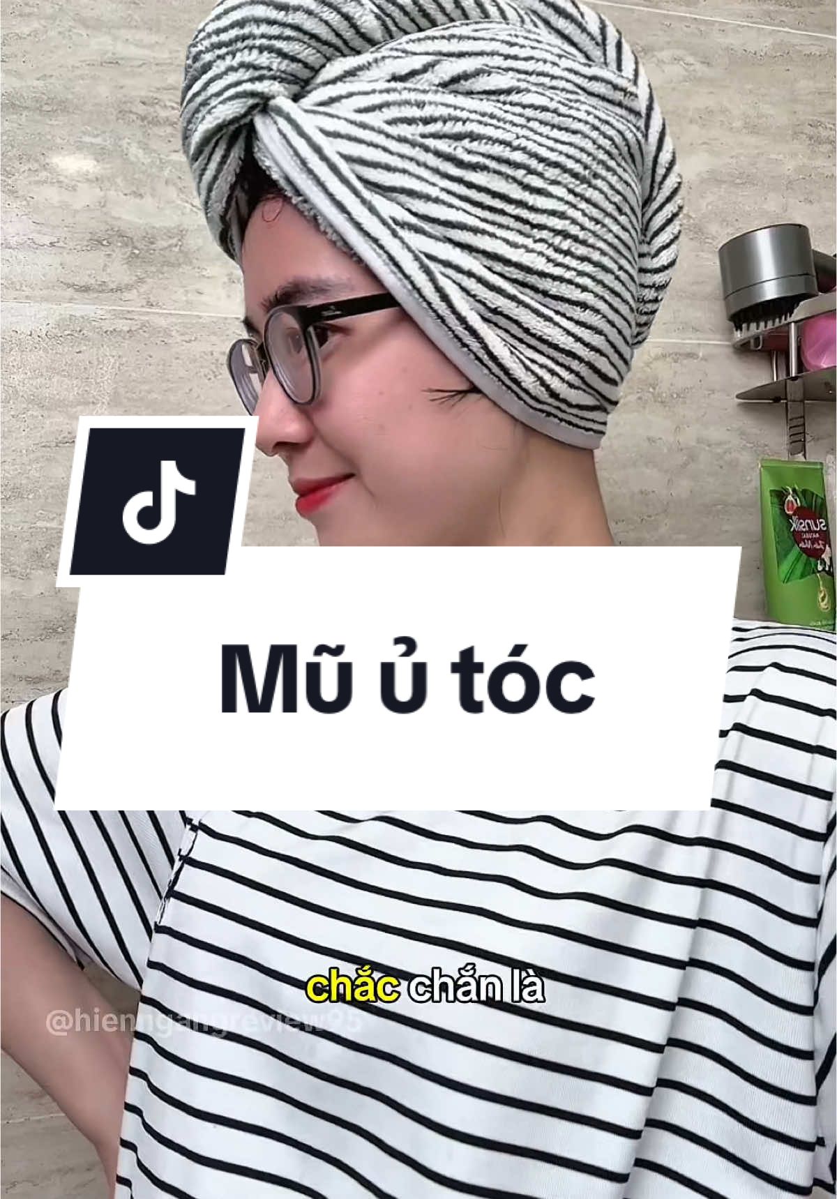 Khăn ủ tóc nhanh khô #khanutoc #khanutocsieutham #khanutocnhanhkho #muutoc #review #hienngangreview✅ #xuhuong #viral 