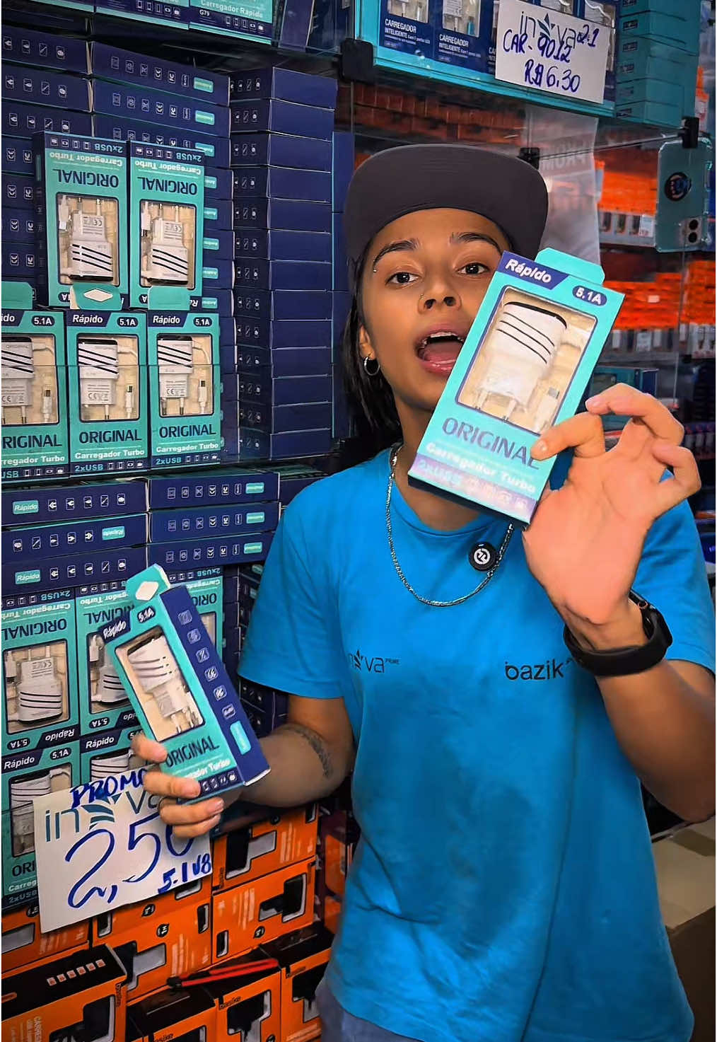 Promoção rolando aqui na Inova! Você lojista que procura produtos com valor baixíssimo e ótima qualidade você encontra aqui! VEM PRA INOVA 💙🤩 #inova #eletronicos #atacado #25demarço #fy #fyp #explore #distribuidora 