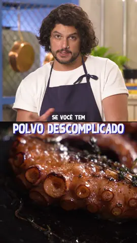 Polvo no ponto certo e sem drama! Vem aprender o truque. 👨‍🍳🐙 INGREDIENTES CALDO 1 cebola grande 1 maço de tomilho 2 cabeças de alho #polvo #frutosdomar #receitas