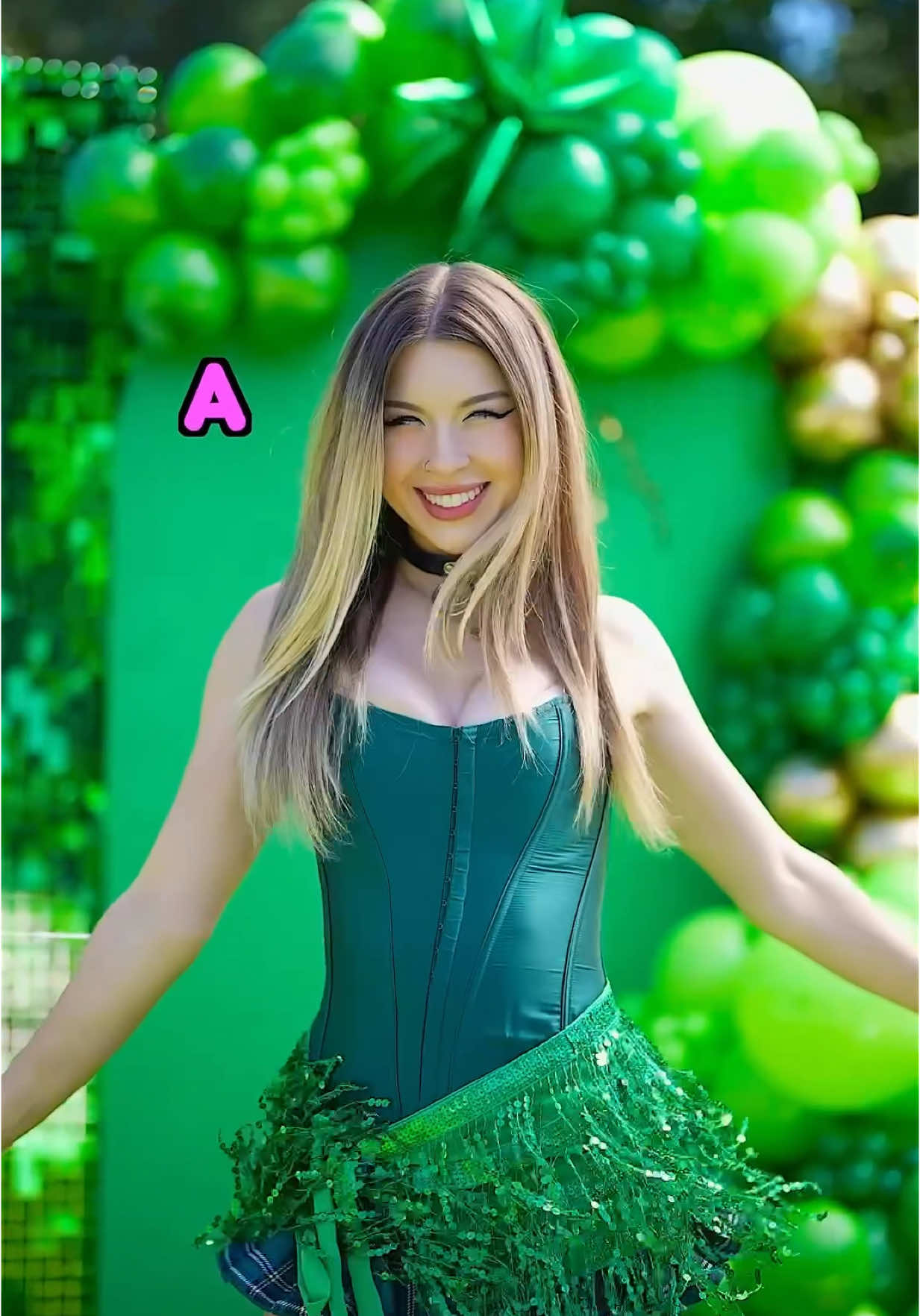 Which letter would you choose? 🍀 We had a fun st paddy’s! Did you? @Clue 🌙 @♡ Lauren Burch ♡ @Jenelle Kaisen 