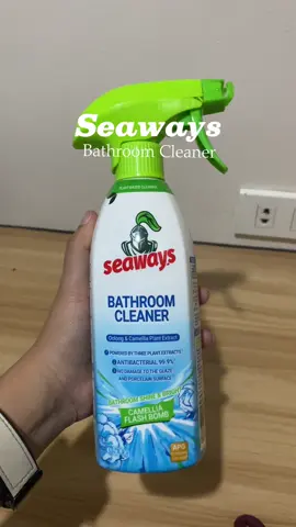 Seaways Bathroom Cleaner Toilet Bowl Cleaner Cement Stain Remover Glass Watermark Remover ##seaways##fyp##viral##budolfinds##trending##tiktokmademebuyit##budolfindsph##buynow##sale