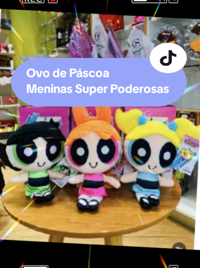 Ovo de Páscoa das Meninas Super Poderosas.  Compras pelo link , no comentário #pascoa #ovo #chocolate #viralvideos #comprasonline 