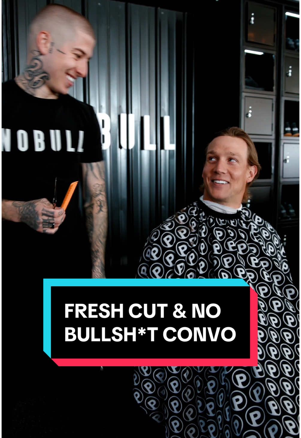 A fresh cut and a no bullsh*t conversation. #motivation #athlete #caelebdressel @VicBlends 