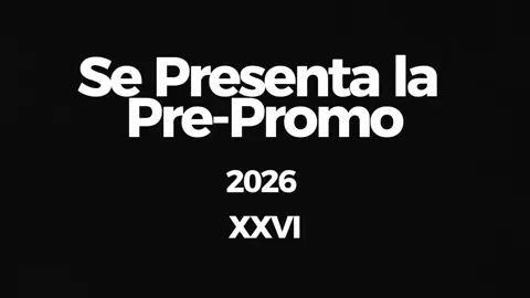 Comencemos con esta aventura #prepromo #pre #2026 #dale#tiktik#2020 
