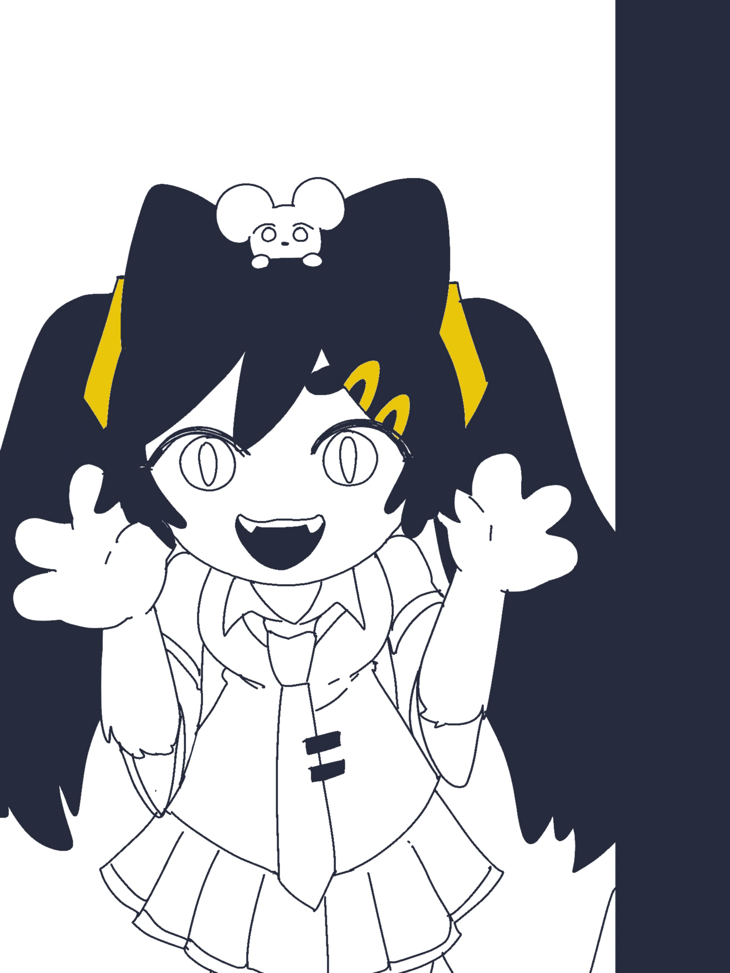 AKAGE meme #animation #cat #rat #tiger