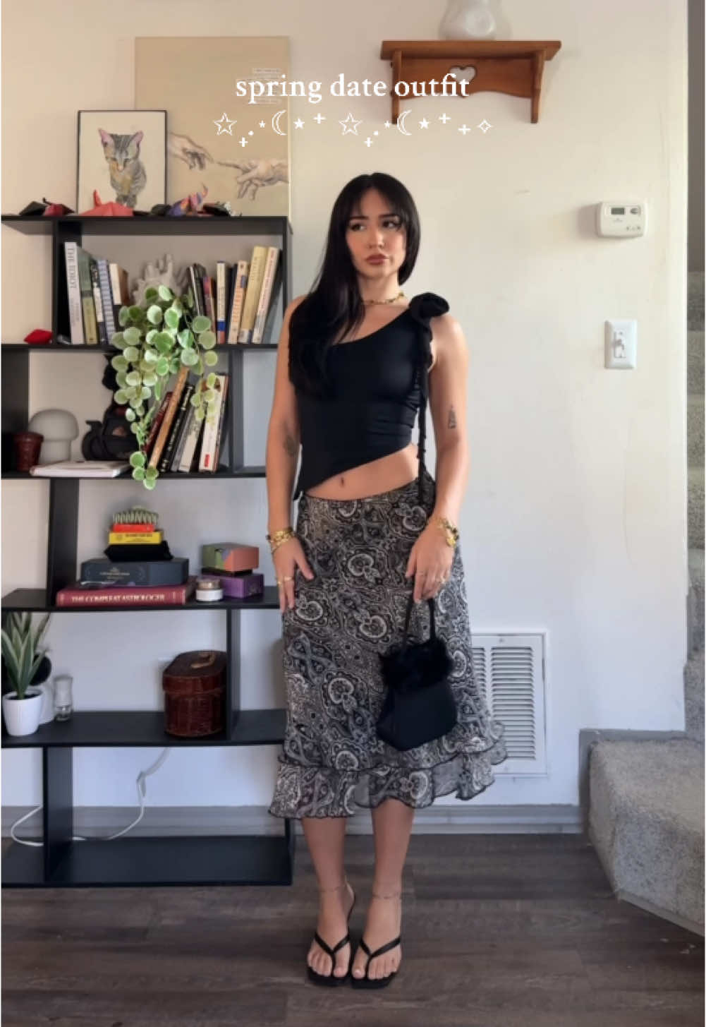 thrift your midi/maxi skirts ladies!  #thrifted #thrifting #outfitinspo #outfitideas #springoutfits #maxiskirtoutfit #maxiskirt 