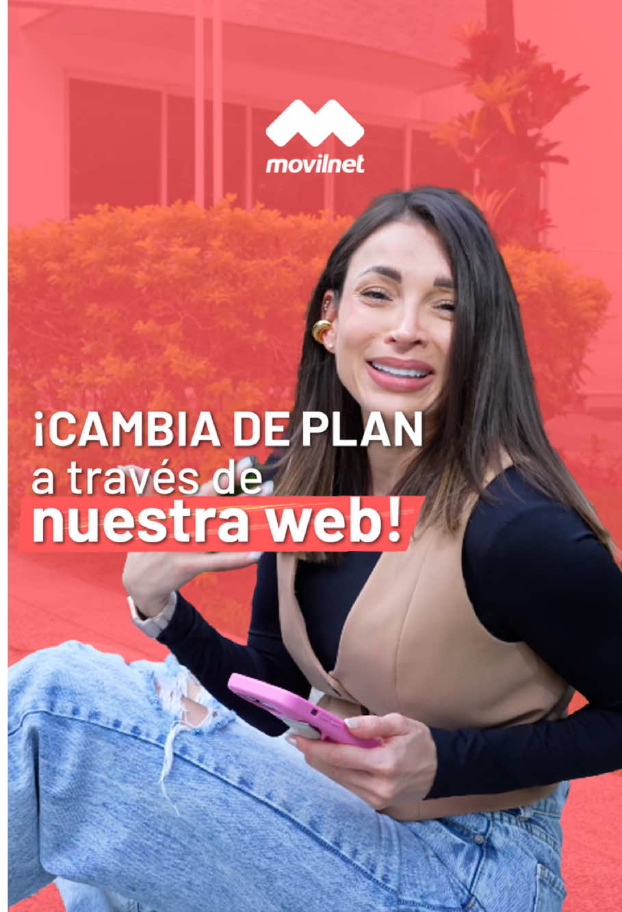 Ahora puedes cambiar el plan de tu línea a través de nuestra página web www.movilnet.com.ve ¡Autogestión fácil y rápida, siempre a tu alcance! #Movilnet #Conecta #Descubre #Comparte 