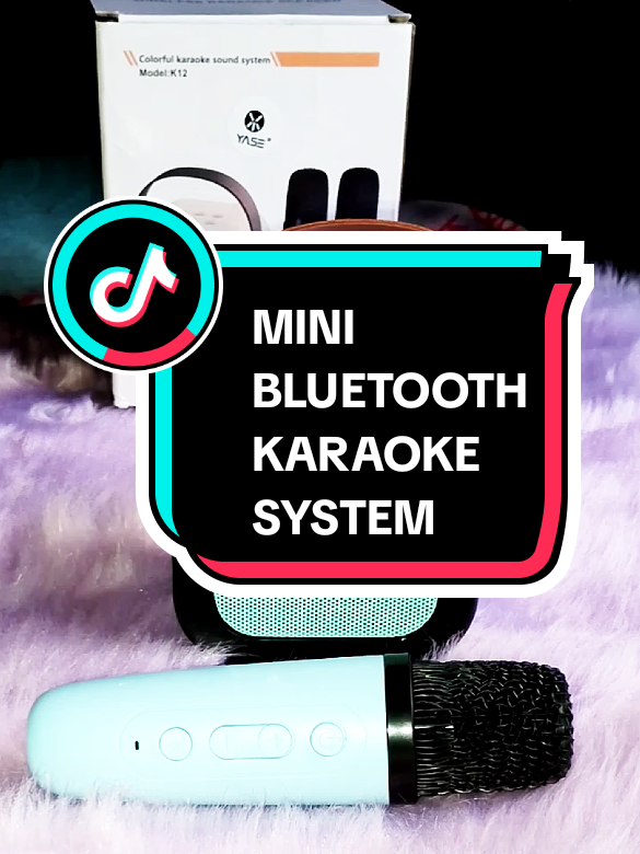 K12 MINI BLUETOOTH KARAOKE SYSTEM/ SPEAKER WITH MINI MICROPHONE #minikaraokeystem #k12minikaraoke  #minibluetoothspeaker #minikaraokespeakerwithmic 