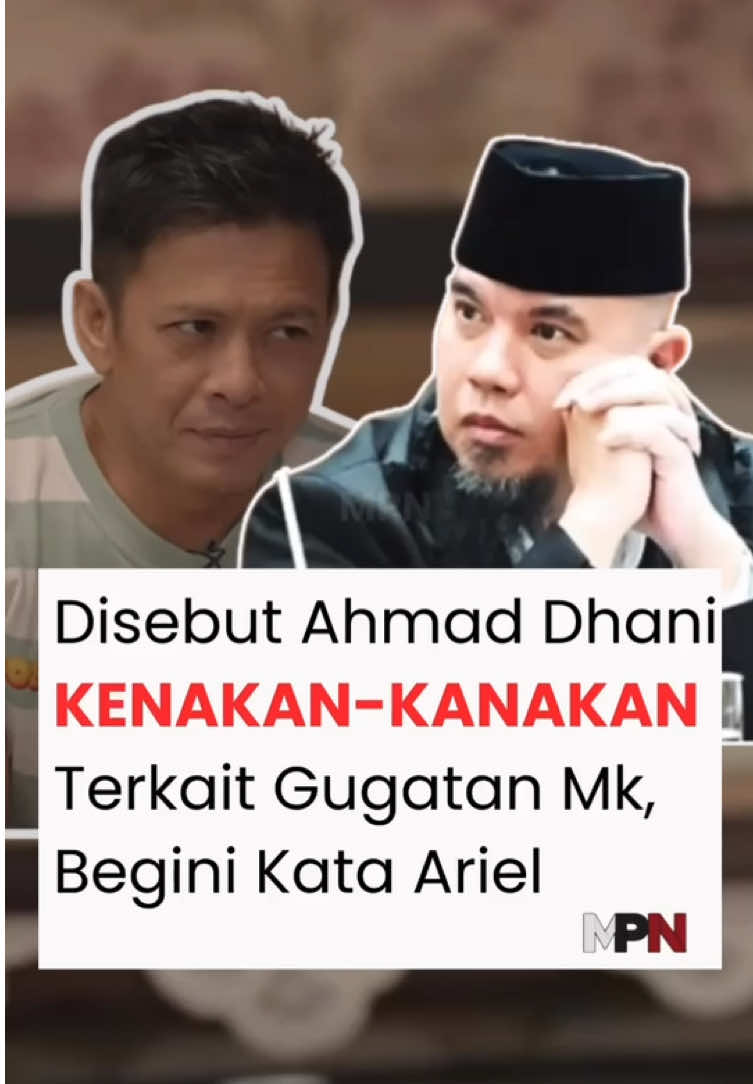 Vokalis NOAH, Ariel, beri tanggapan bijak terkait pernyataan Ahmad Dhani soal langkah uji materi UU Hak Cipta ke Mahkamah Konstitusi yang disebutnya 'kekanak-kanakan'. Ariel menegaskan terbuka terhadap berbagai cara mencari solusi terbaik, termasuk berdiskusi langsung dengan DPR.#ahmaddhani #uuhakcipta #arielnoah 