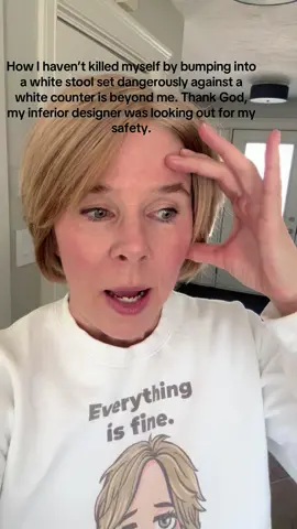 My inferior designer is always looking out for my safety and home decor needs. How I haven’t tripped and killed myself up to this point is beyond me. Sniff. #interiordesigner #safetyfirst #funnyreels #comedyreels #comediansoftiktok #husbandsoftiktok #relatablecomedy #homedecor #jackets #marriagehumor 