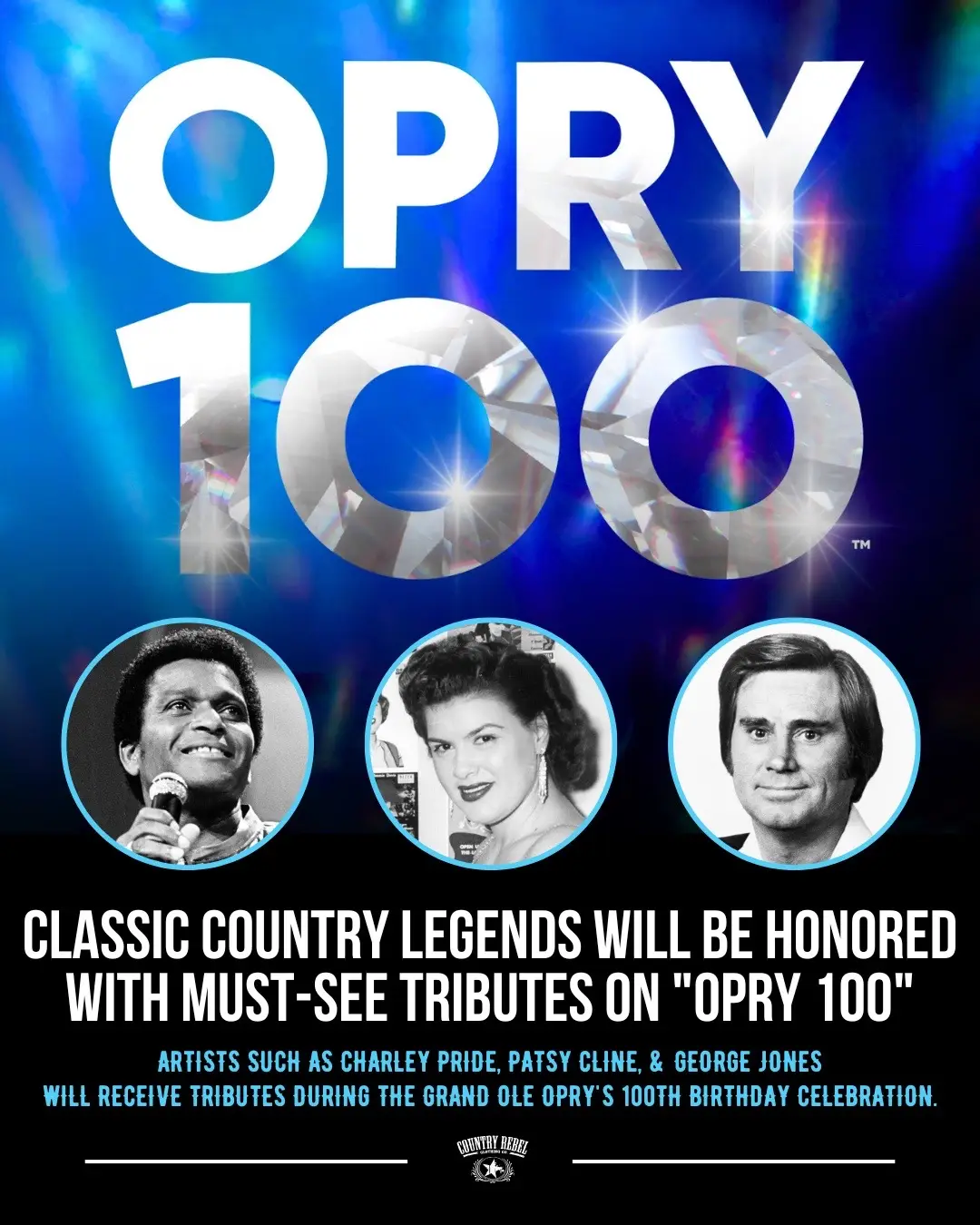 Are you tuning in to Opry 100 tonight? More than two dozen artists will come together to celebrate the historic 100th anniversary of the @Grand Ole Opry 👏 Today’s top artists will pay homage to the country icons who paved the way before them. Watch live at 8/7c on NBC or Peacock. Visit the link in bio for everything you need to know about the show ⬆️ #Opry100 #NashvilleTN 