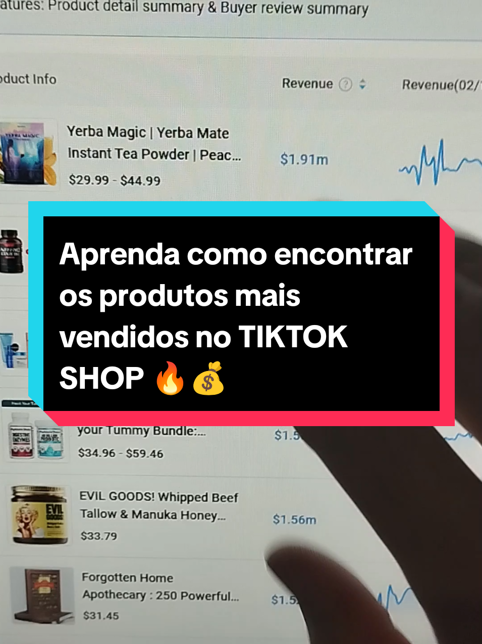 veja como encontrar os produtos mais vendidos no TIKTOK SHOP. #tiktokshopbrasil #tiktokshop #tiktok 