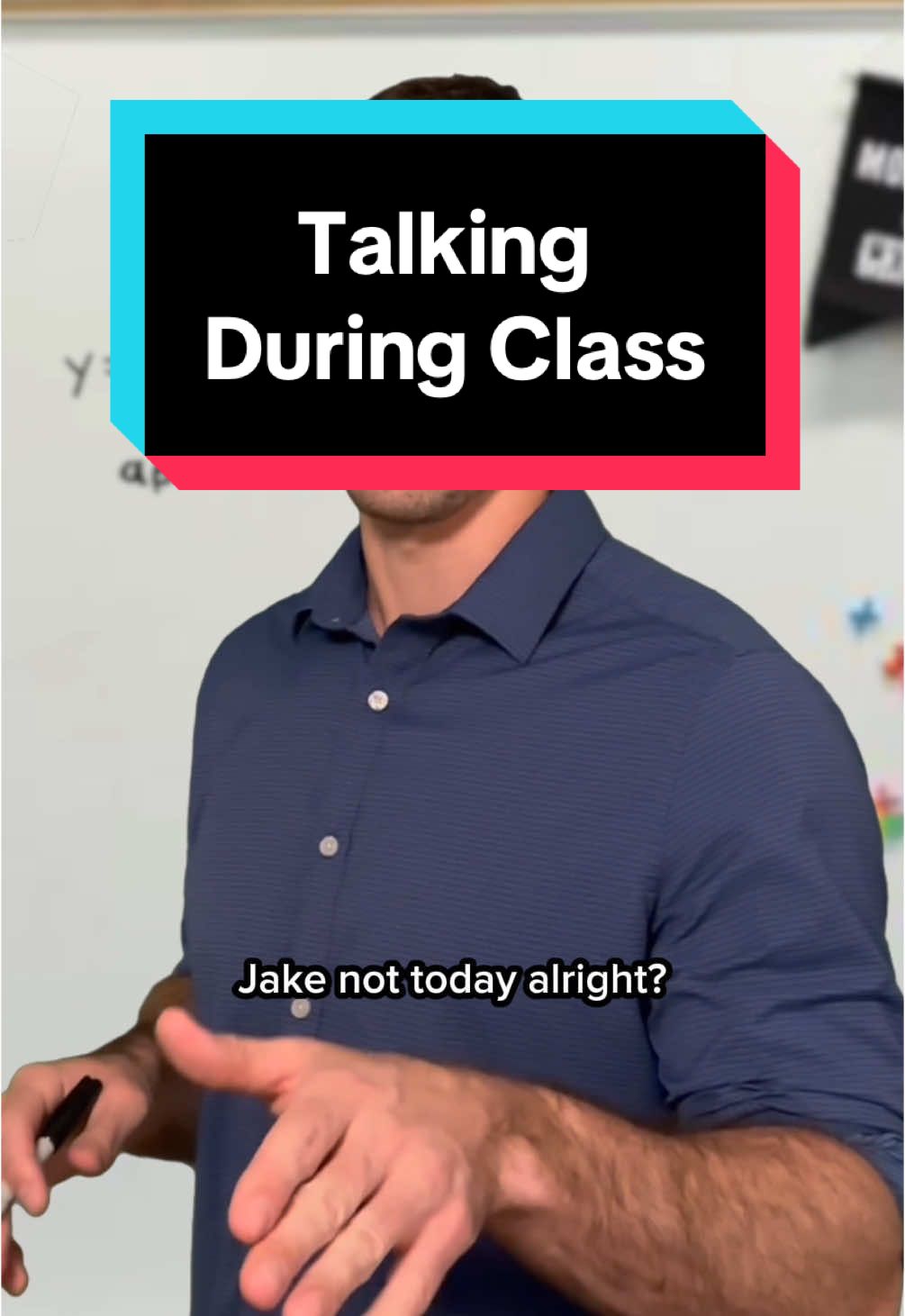 Jake’s never finishing high school after this one 💀 #school #class #teachers 