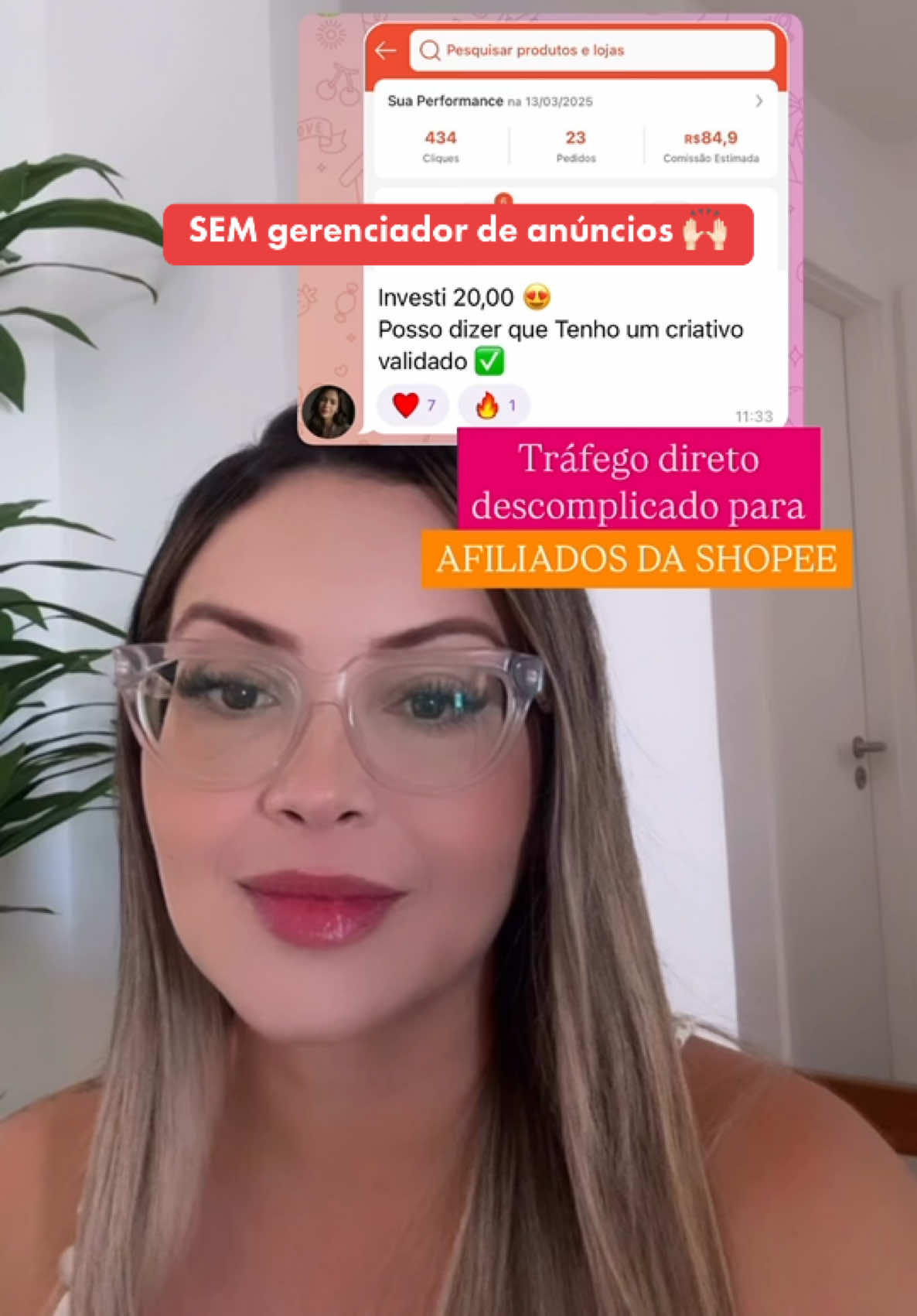 Afiliado Shopee vendendo com tráfego direto pro link sem gerenciador de Anúncio!!! #afiliadoshopee #empreendedorismofeminino #rendaonline #shopee #shopee_id 
