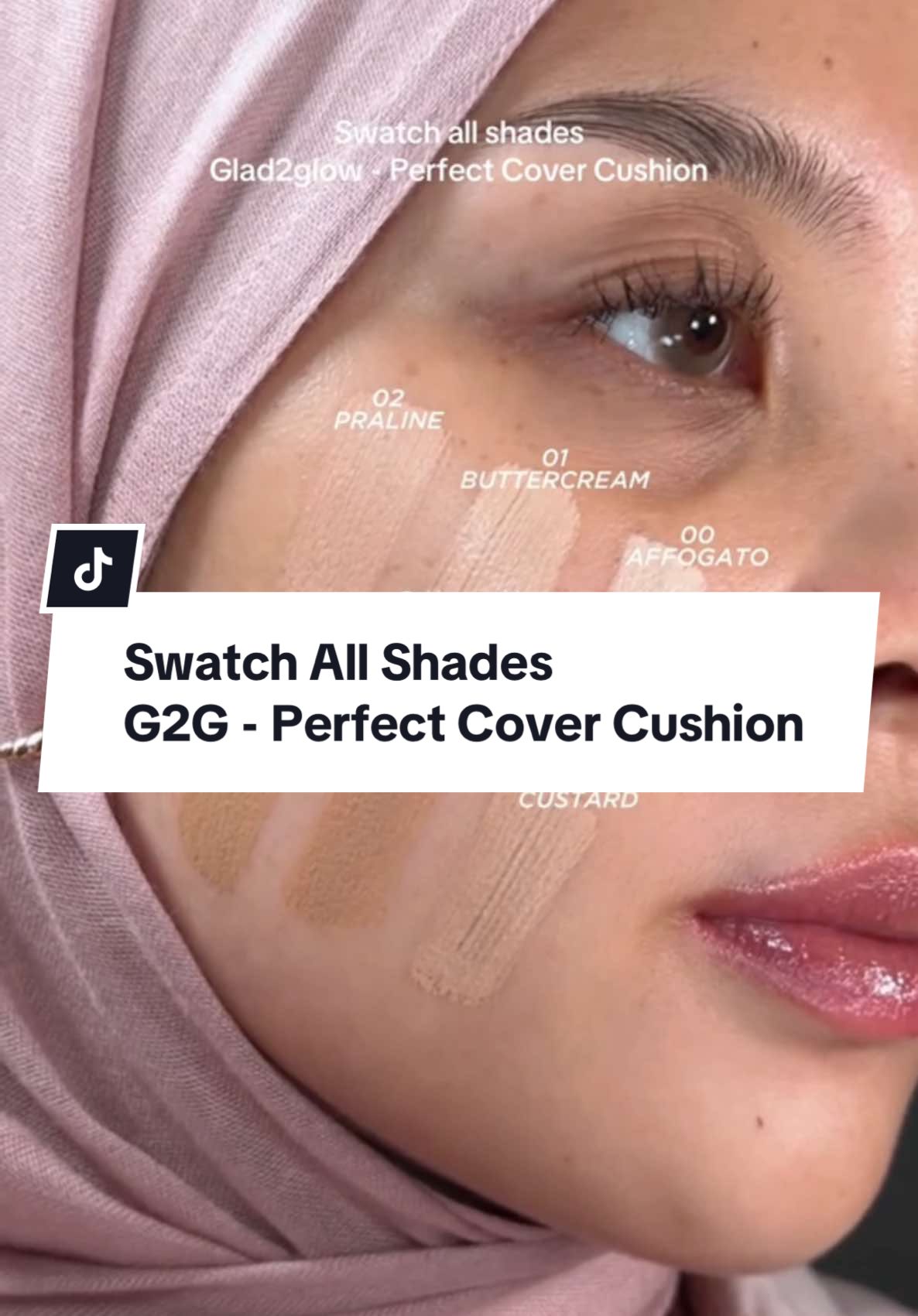 Siapa yang lagi cari shade yang cocok dari cushion inii? Semoga membantu yaa! Aku pakai shade 02 Praline 💕 #makeup #beauty #fyp 