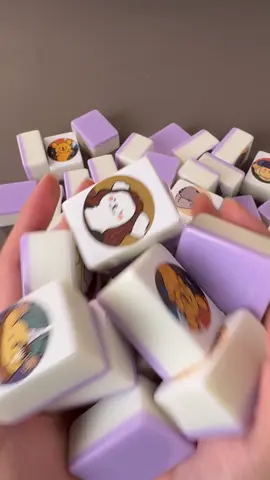 A game for relaxing with friends #mahjong #asmr #boardgames 