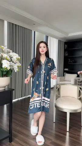 Đầm mặc nhà dễ thương chất latin mềm mịn #hisexy #shophisexy #domacnha #bongu #pyjama #pijamadep #domacnhanu #dongu #vayngu #vaynguquyenru❤️ #damngu #damnguquyenru #damngulua #setbonu 