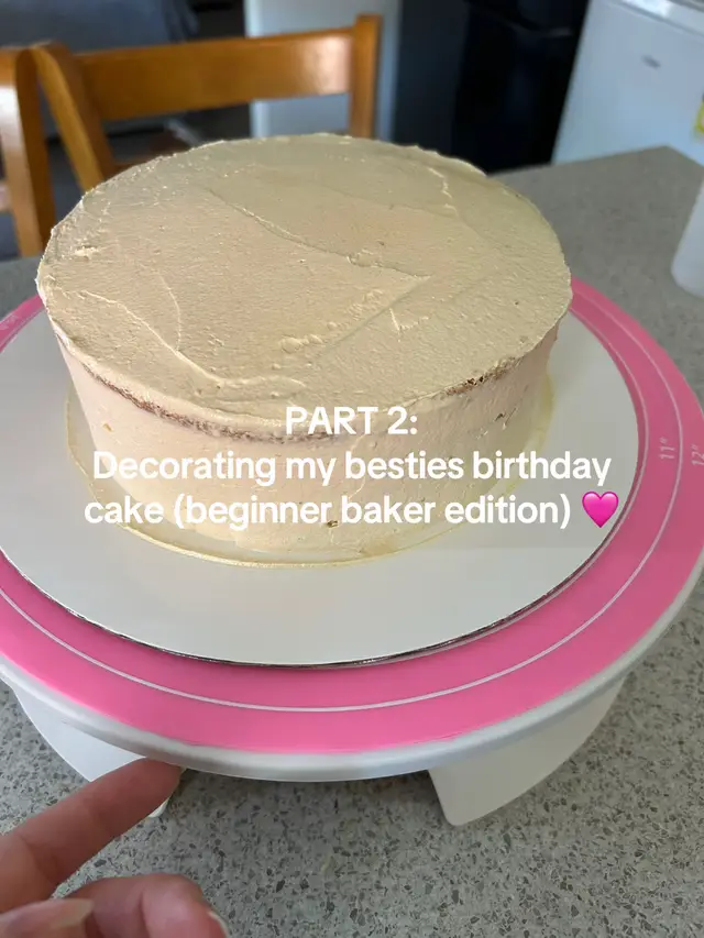 Go to my previous post for Part 1! #cakedecorating #caketok #pipingbuttercream #beginnerbaker #fyp #foryou 