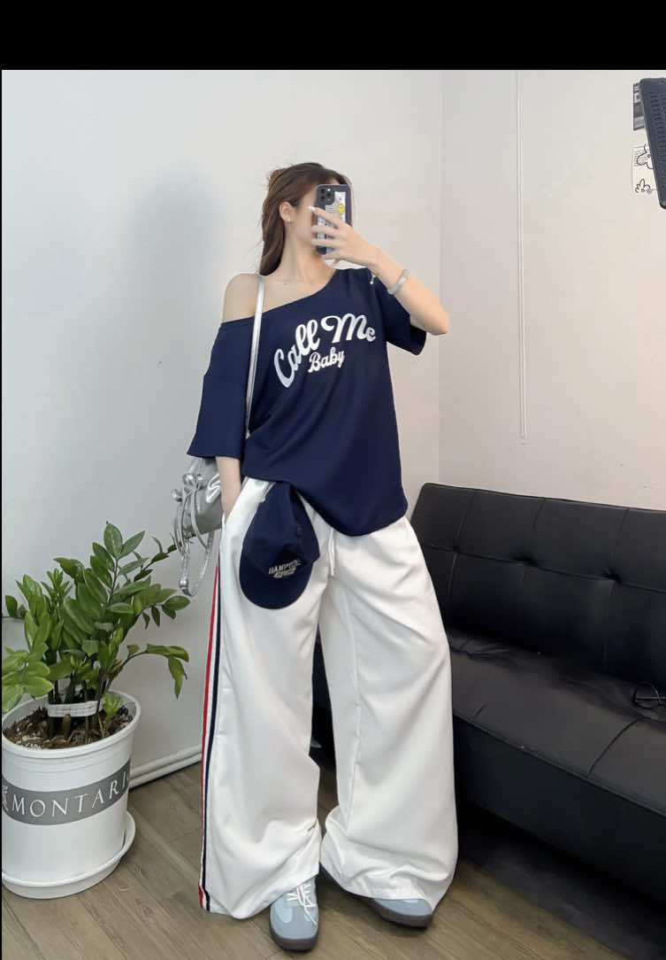 Áo thun lệch vai come backkkk #ffstore #ffclub #thoitrangnu #aolechvai #OOTD #setdoxinh #thinhhanh #xuhuongtiktok #fyp