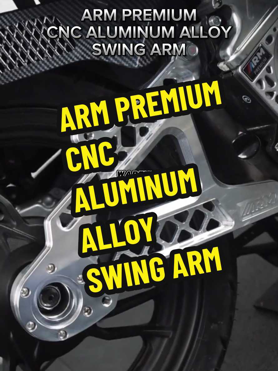 ARM PREMIUM CNC ALUMINUM ALLOY FOR HONDA CLICK 125 V2 V3 #armswingarm #armpremiumswingarm #armpremium #arm #swingarm #indoconcept #thaiconcept #malaysianconcept #circuitconcept #click #hondaclick #click125i #hondaclickv2 #hondaclickv3 #hondaclick125i #hondaclick125iv2 #hondaclick125iv3 #hondaclickv3white #hondaclickv3red #hondaclickv3gray #hondaclickv3black  #hondaclick150i  #hondaclick150iv2  #hondaclickaccessories #motorcycleaccessories #honda #foryou #foryoupage #fyp #fypシ #trending #viral #1millionviews #warendsmotoshop #SummerRoadReady 