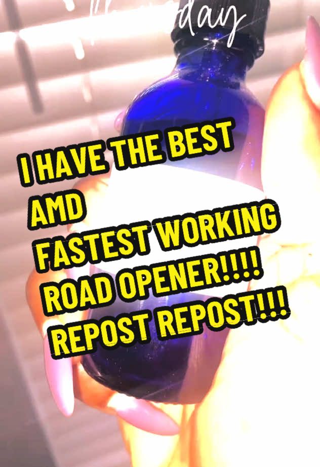 #fyp #viral #roads #open #oil #removal #spirit #spiritual #spirituality #blackgirlmagic #magic #witch #witchesoftiktok #bruja #brujas 