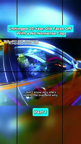Unhinged 20-Year-Old Faces Off With a No-Nonsense Cop #cops #copsoftiktok #copsusa #police #policeoftiktok #bodycam #bodycamcops