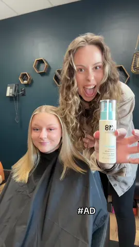 My client’s hair was out here looking like a flat pancake… but @K18 Hair ’s new AstroLift™ said not today! Instant volume with buildable, touchable, flexible lift and hold—plus, you can reapply without any sticky, crunchy, or weighed-down feel. Lightweight AF, and I’m obsessed. #K18results #k18partner #K18hair #baileylavender #hairstylist #salonlife #hairhacks #hairstylistoftiktok #hair