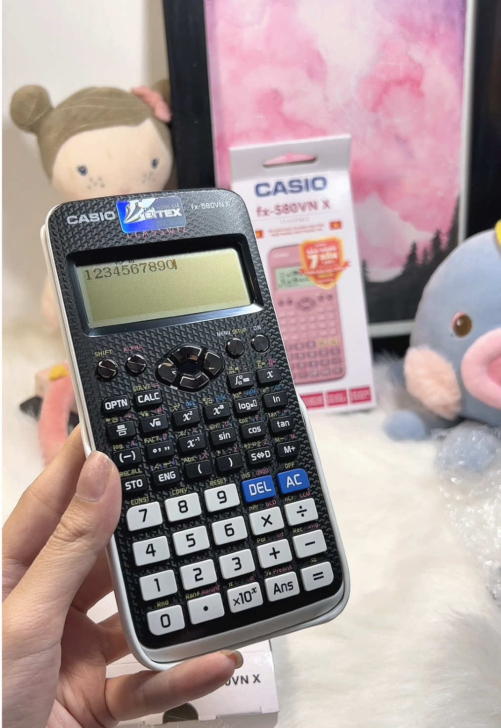 Máy tính Casio fx580vn #casio #fx580vnx #máytinh #foryou #fyp #xh 🌿