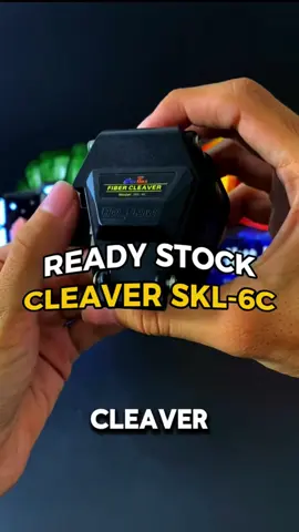Ready stock cleaver SKL-6C⚡️#ramadhanekstraseru #fyp #fiberoptics 