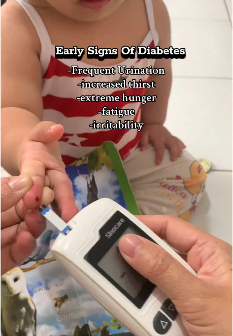 Napansin ko madalas sya mag ihi  As in kakaihi  lang ihi na naman kaya check ko if tumaas ba blood sugar nya , wala naman syang diabetes gusto ko lang makasigurado kase madami ng nagkakakdiabetes na mga bata ngyon kaya mga mommy ingat po sa mga toddler natin #earlysignsofdiabetes #diabetes #toddler 