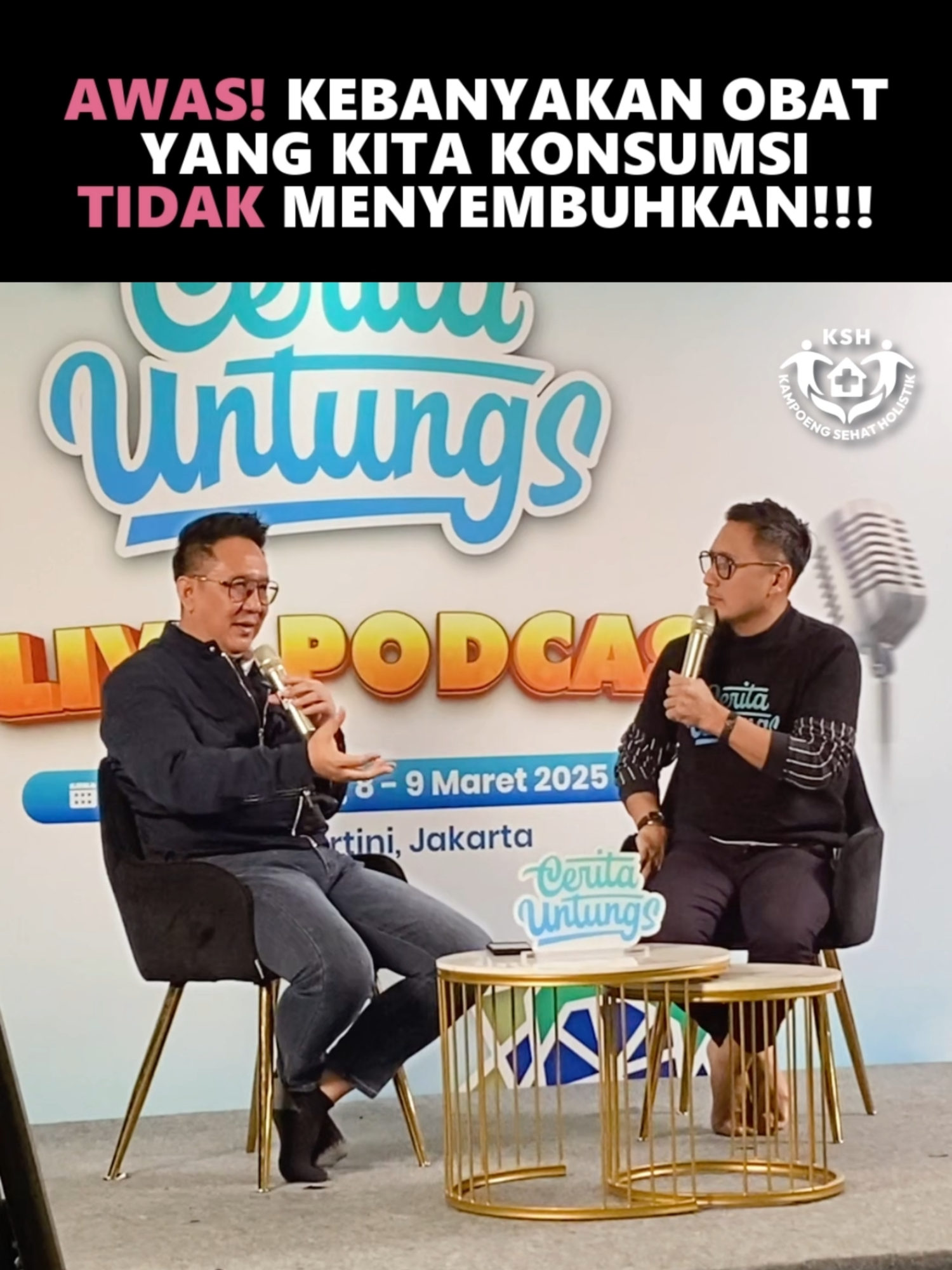 #obat #berobat #obatkimia #obatherbal #obatsimtom #berpuasa #dokcay #doktercahyo #klinik #kampoengsehatholistik #arieuntung #ceritauntungs #podcast #fyp