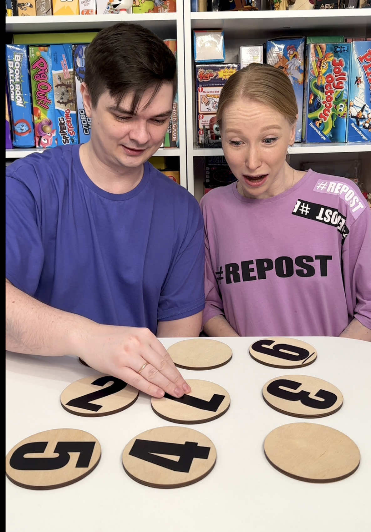 “Хитрые цифры” Тренируем память🥸🧠 #boardgames #boardgame #настольныеигры #настолки 