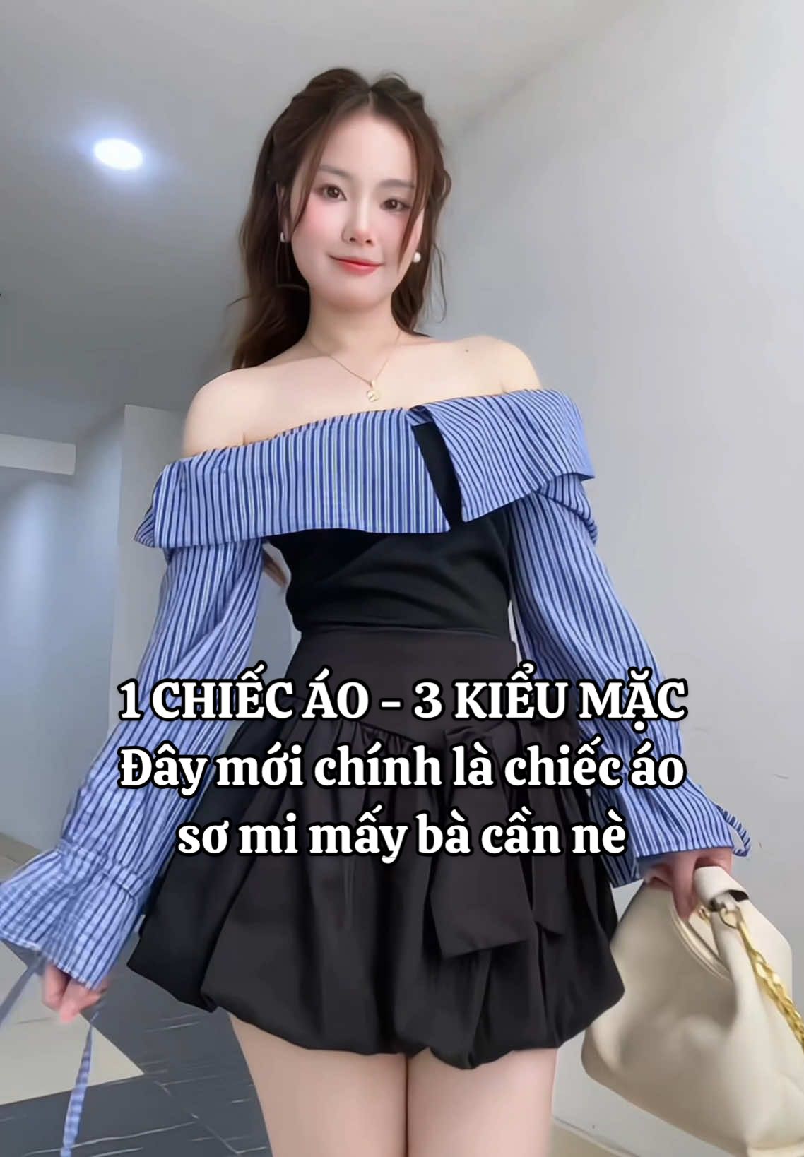 Áo xinh quá #xuhuong #reviewlamdep #xuhuongtiktok #foryoupage #outfit #fyp #phoidoxinh #muataitiktok 