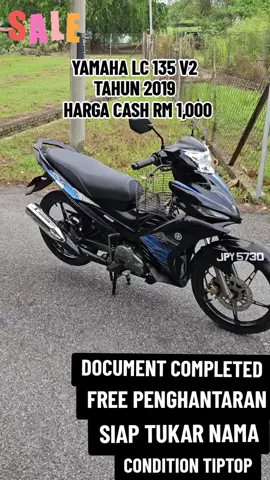 yamaha LC 135 v2 tahun 2019 ready stock untuk dijual‼️‼️‼️ ✅Document Completed ✅Boleh Jalan Jauh ✅Condition Motor Semua Oke ✅Free Hantar+Tukar Nama #yamahalc135v2 #yamaha #lc135v2 #yamahalc135v2 #lc135v2malaysia #malaysia #fyp #masukberanda #viral #tiktokviral #malaysiatiktok #terutedseller #postageseluruhmalaysia 