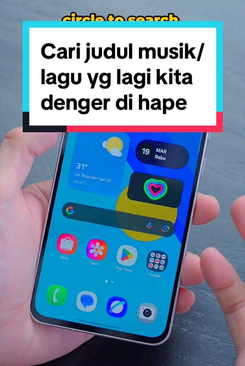 Circle to Search tapi versi audio (buat cari judul ato penyanyi dari musik/lagu) ada juga di Samsung #GalaxyA56 #AwesomeIntelligence