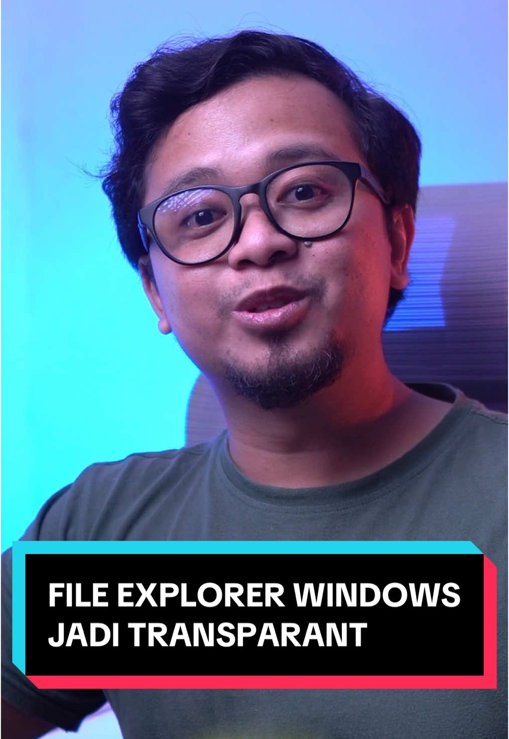 FILE EXPLORER WINDOWS 11 JADI TRANSPARANT #fyp #windows #tutorial 