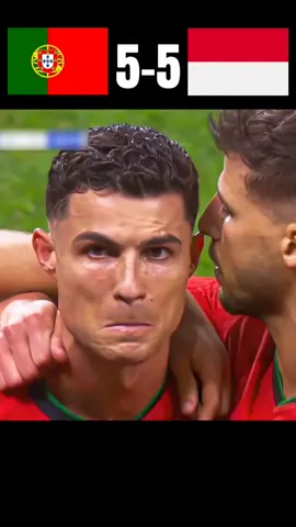 Emotional Moments In FootballPortugal VS Indonesia Imaginary Final Penalties _ronaldo vs _indonesia