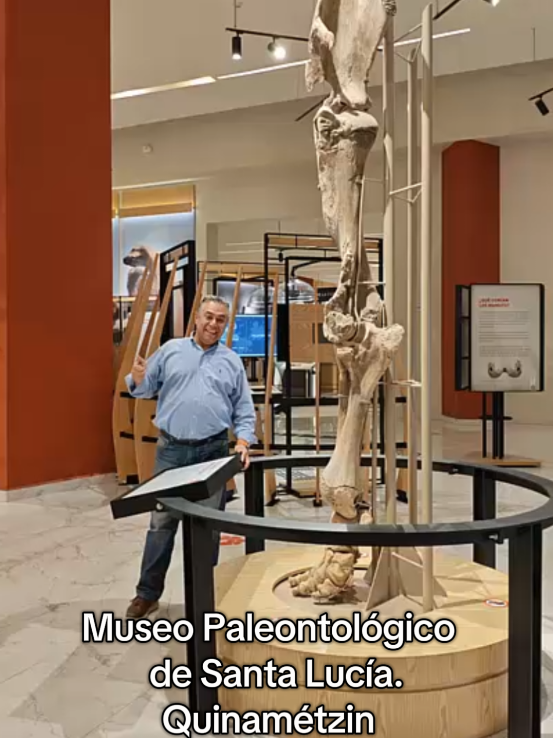 Museo Paleontológico de Santa Lucía, Quinamétzin.#