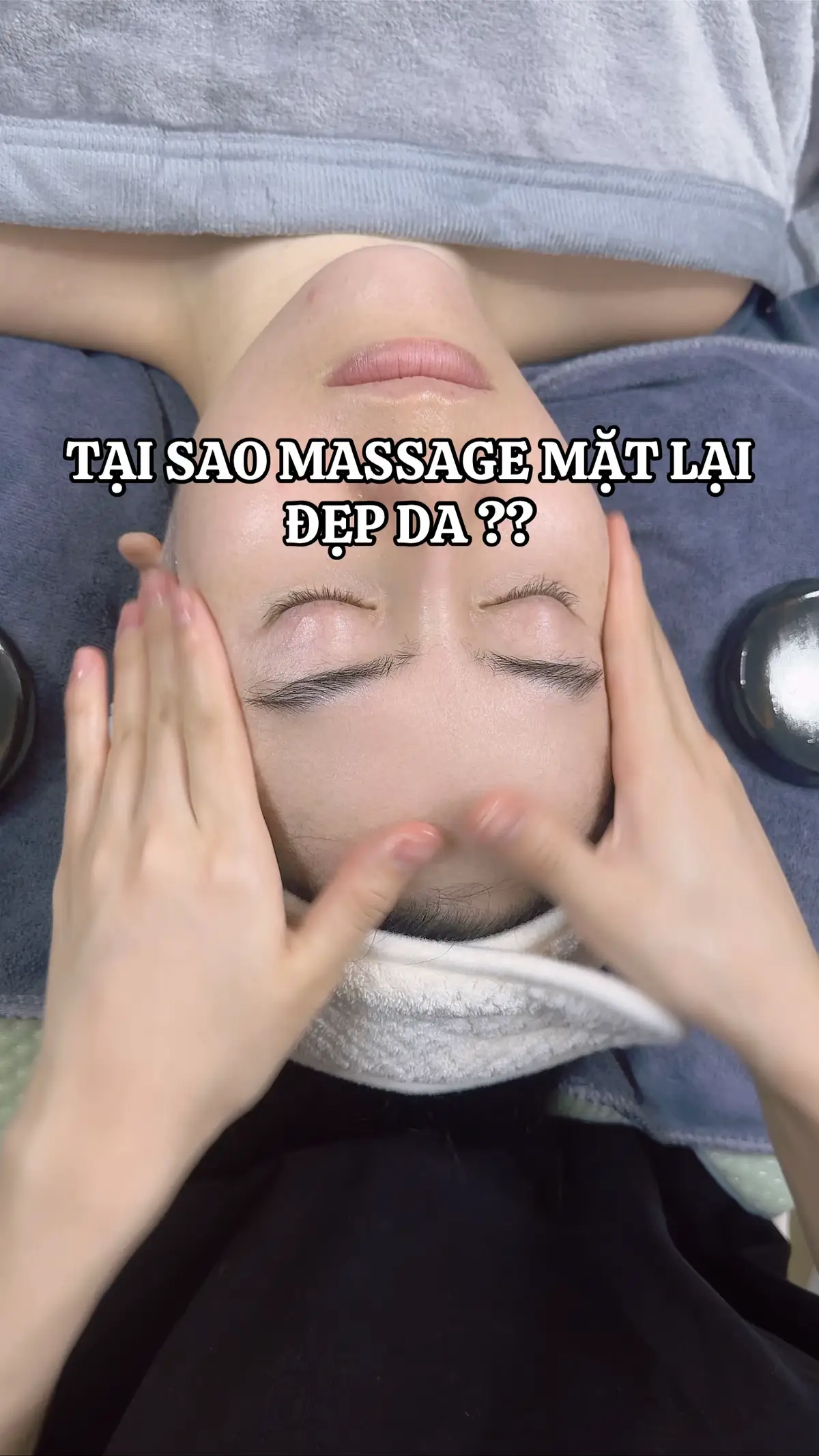 Trong quá trình massage sẽ được kết hợp cả 2 phương pháp giúp thẩm thấu dinh dưỡng cho da, da không chỉ ĐẸP, KHOẺ MÀ CÒN CĂNG MƯỚT #massage #cangbongda #giamnepnhan #massagetherapy #Lilabeauty #lamdepcunglila #xuhuong #fyp 
